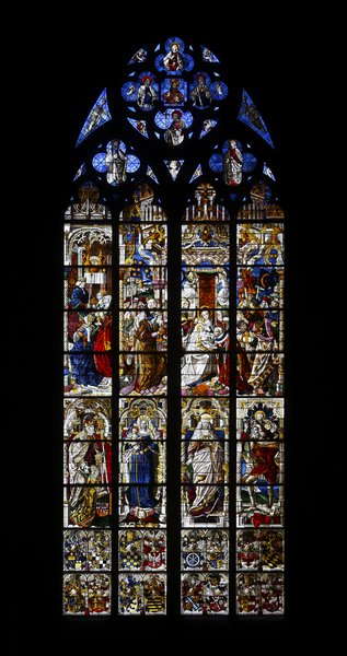 Köln, Dom: Dreikönigenfenster.