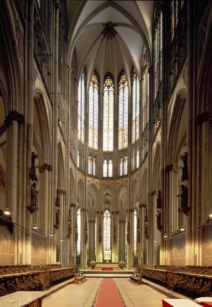 Köln: Chor des Doms.