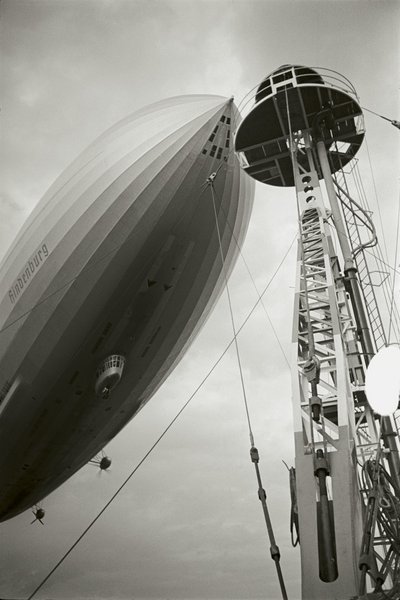 Der Zeppelin LZ 129 Hindenburg, 1936